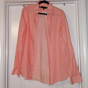 Patterned modern fit button down